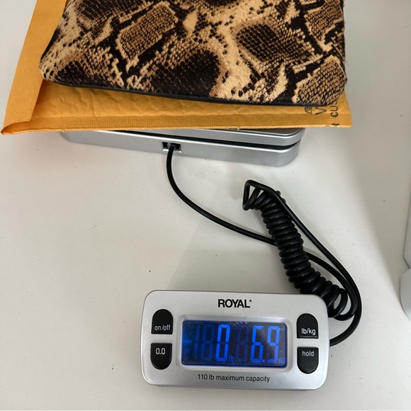 Patricia Nash Cassini Wristlet Phython Print Leather Haircalf - Picture 10 of 11